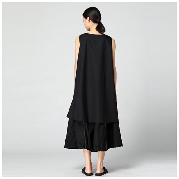 Black White 3D Stripe Pocket Oversize Tunic Top - Picture 2 of 8